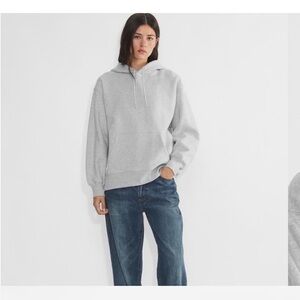 Aritzia TNA Light Gray Hoodie